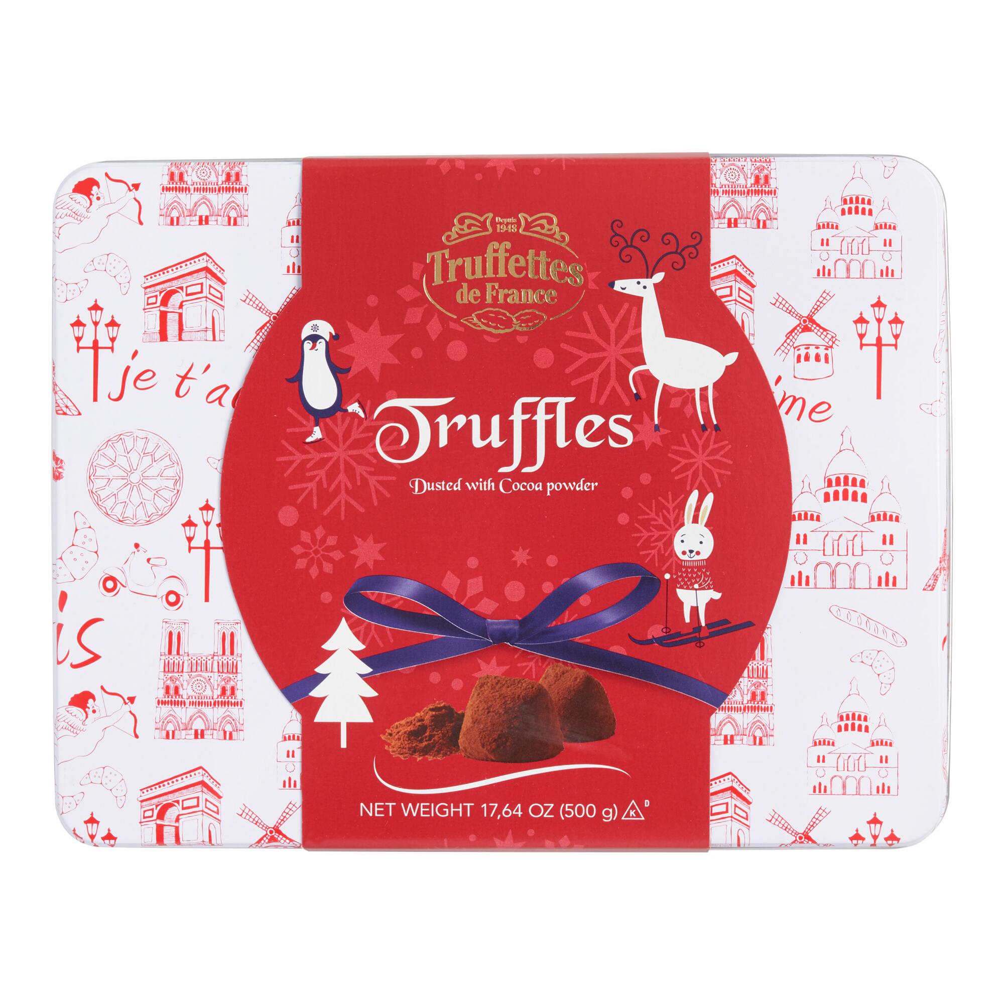 Truffettes De France Chocolate Truffle Tin by World Market