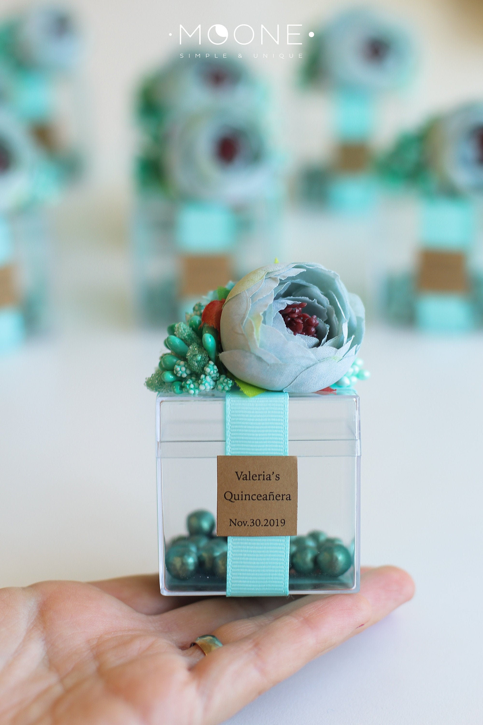 10Pcs Wedding Favor For Guests, Candy Favor Box, Party Favor, Custom Shower Favors, Baptism Birthday Favors