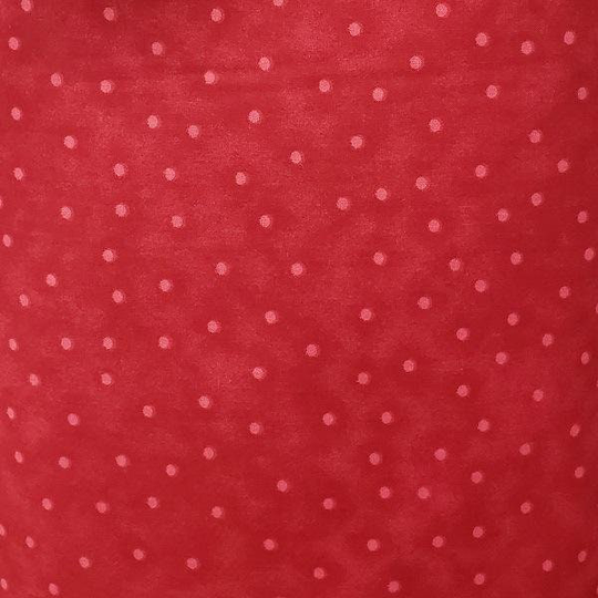 108" Blender Dot Quilt Backing - Red