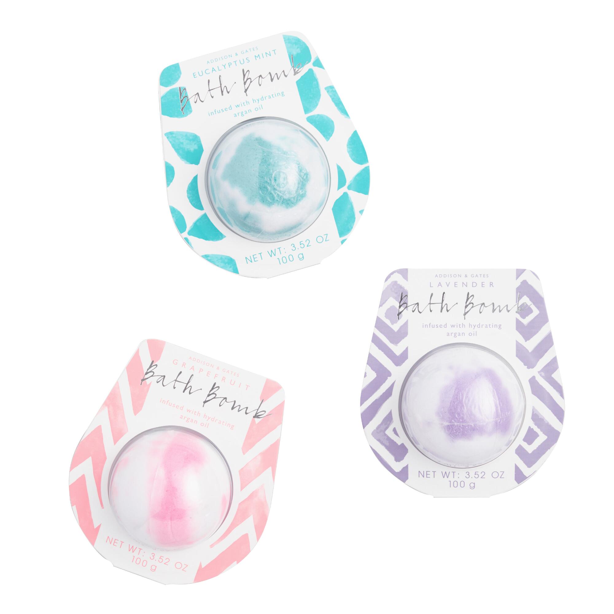 A&G Scented Bath Bombs Set of 3 by World Market