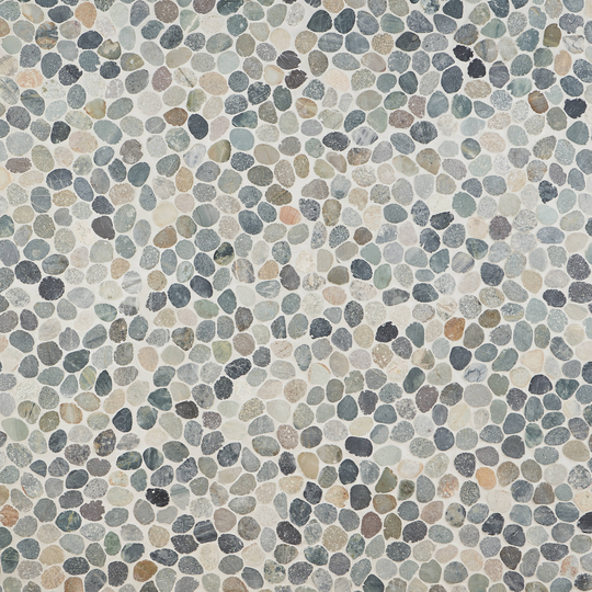 Artmore Tile Landscape Dark Blend 12-in x 12-in Natural Stone Slate Pebble Stone Look Floor and Wall Tile | EXT3RD105035