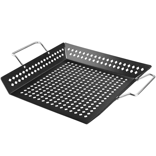 Mr. Bar-B-Q Fusion Grilling Topper, Black