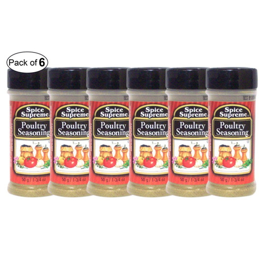 Spice Supreme- Poultry Seasoning (50g) (Pack of 6)