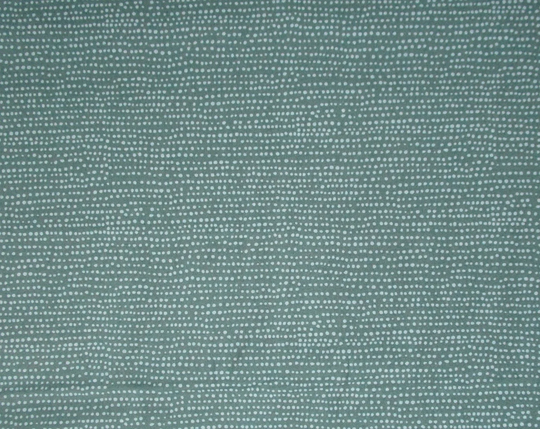 Green Dots Stripes Rows Quilter's Weight Blender Cotton Print Fabric - Material Yardage By The Yard