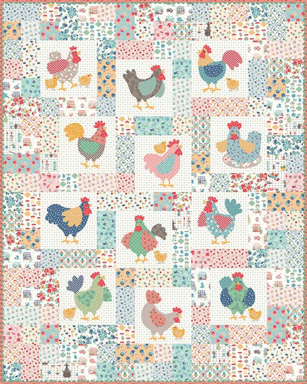 Chicken Salad Quilt Kit - Lori Holt
