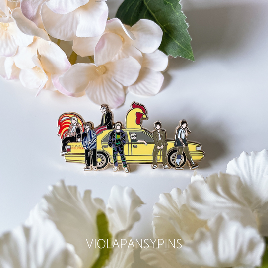 Ot7 Chicken Noodle Soup | Bts Enamel Pin