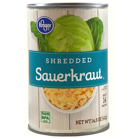 Kroger Shredded Sauerkraut - 14.5 oz