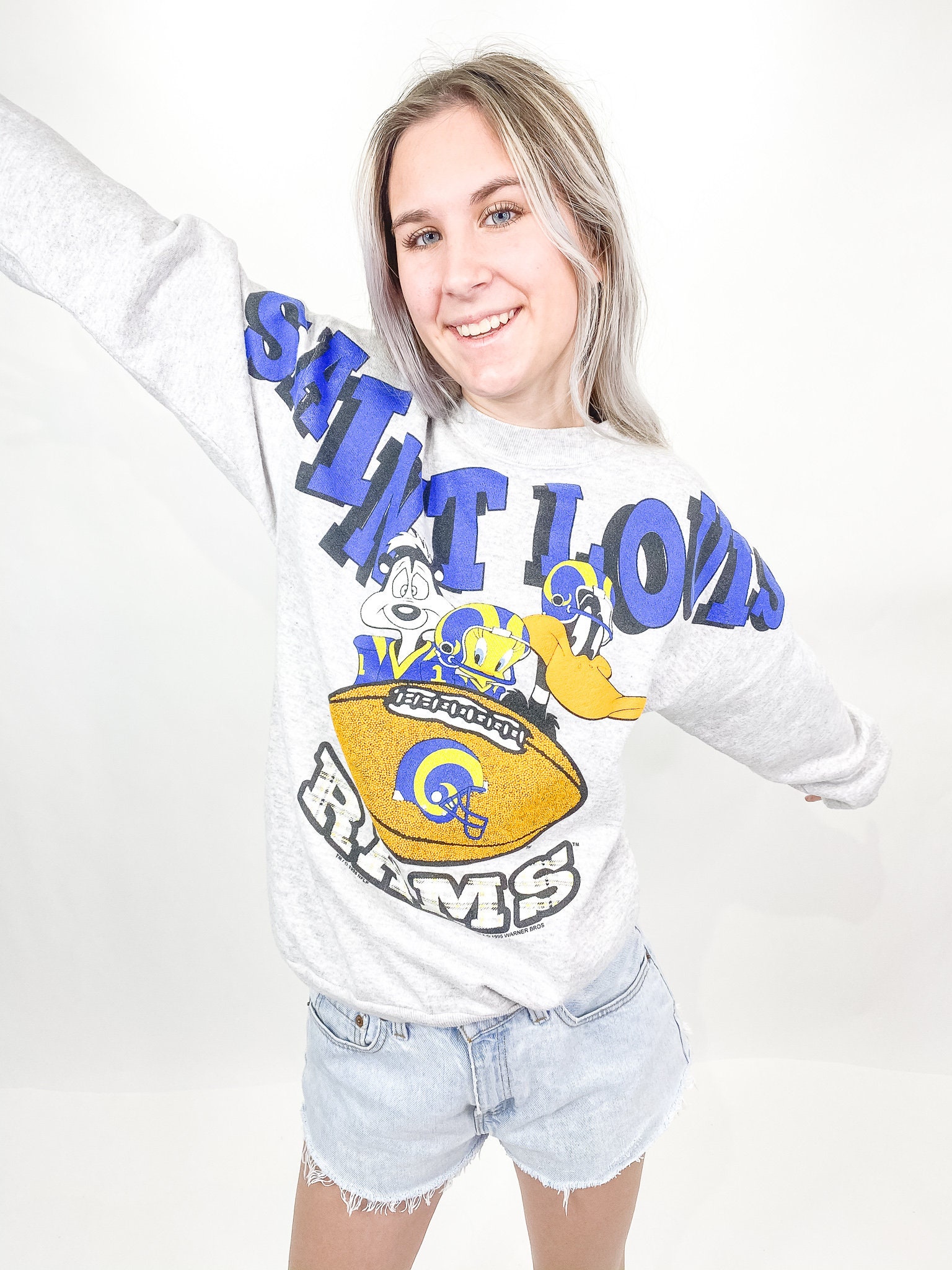 Vintage Saint Louis Rams Sweatshirt - S