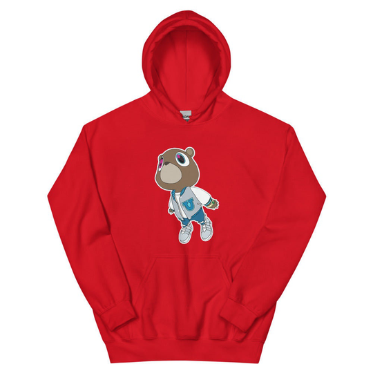 Kanye West X Takashi Murakami Graduation Bear Unisex Hoodie