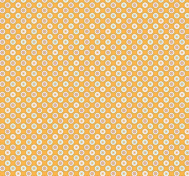 Cook Book Bubbles Daisy, Lori Holt For Riley Blake, 1/2 Yard - Cut Continuously, C11767-Daisy
