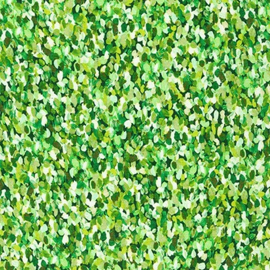Painterly Petals - Green Blender By Studio Rk For Robert Kaufman Fabrics Sold The Yard, Cut Continuous in Stock, Ships Today