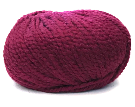 3 Balls Alpaca Blend Wool Hand Yarn Claret Red Knitting Sweater Worsted Weight Afghan