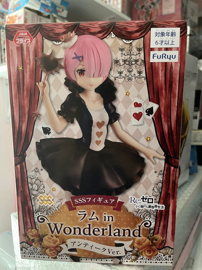 Re Zero Starting Life in Another World Figure Ram in Wonderland