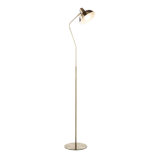 Metal Adjustable Shade Ruth Floor Lamp: Black by World Market