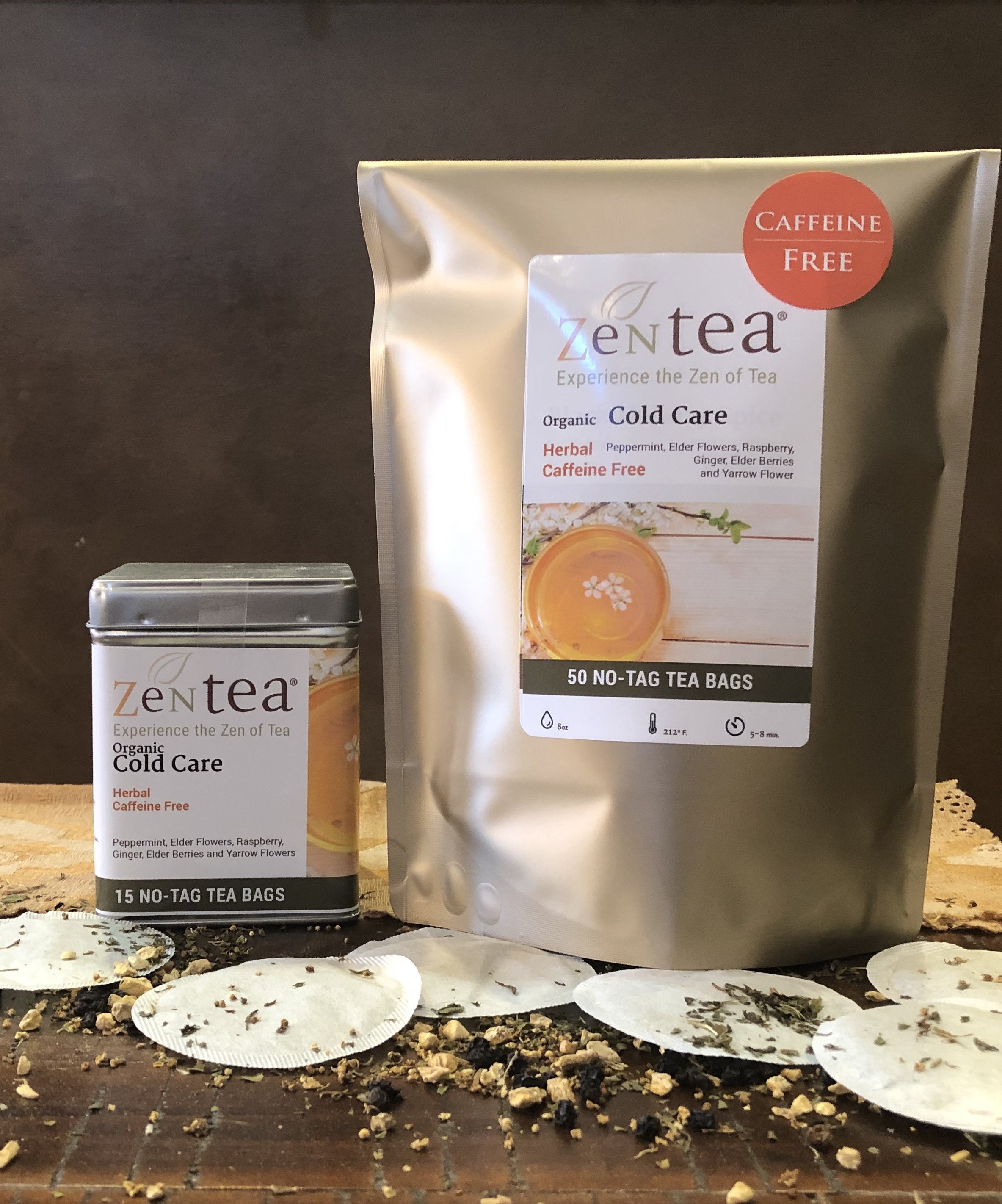 Cold Care - Wellness Tea Blend -Tea Bag -Herbal -Caffeine Free