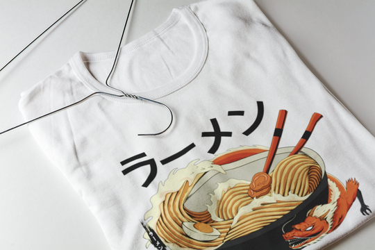 Japanese Traditional Ramen T-Shirt, Japan Clothes, Streetwear Shirt, Harajuku, Streetwear, Short-Sleeve Unisex T-Shirt