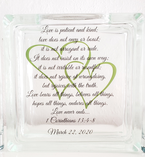 Love Is Patient Kind Blended Family Unity Sand Ceremony Set-Tpuwus151