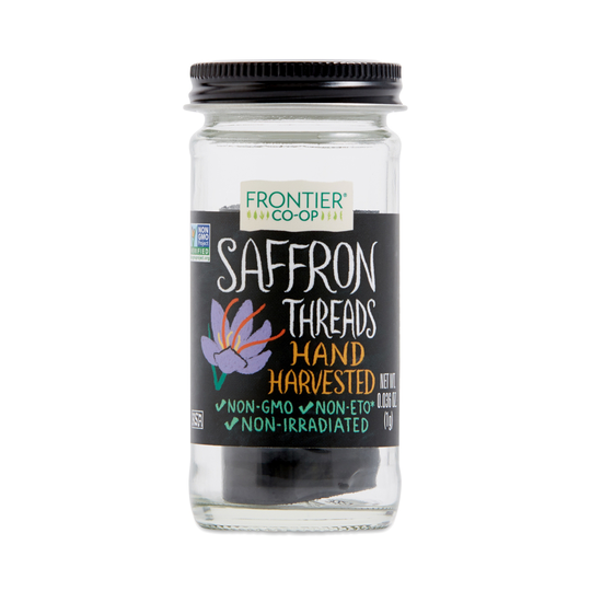 Frontier Natural Products Saffron .036 oz container