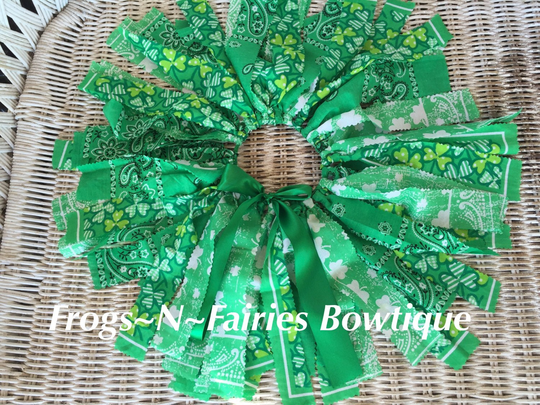 st Patrick's Day Fabric Tutu 0-3 Months Up To 24