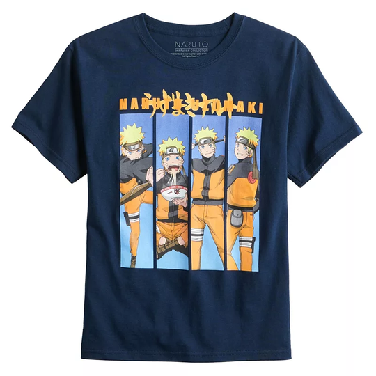 Boys 8-20 Naruto Ramen Graphic Tee, Boy's, Size: Small, Blue