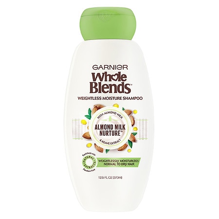 Garnier Whole Blends Moisturizing Almond Milk and Agave Extract Shampoo - 12.5 fl oz