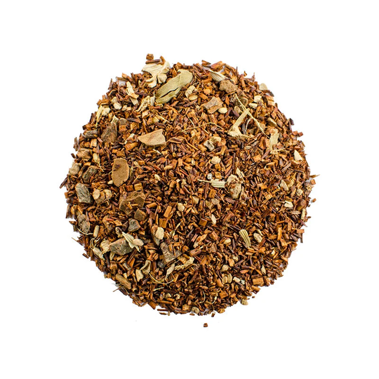 Rooibos Chai Masala Tea Blend - Aspalathus Linearis Caffeine-Free, Loose Leaf