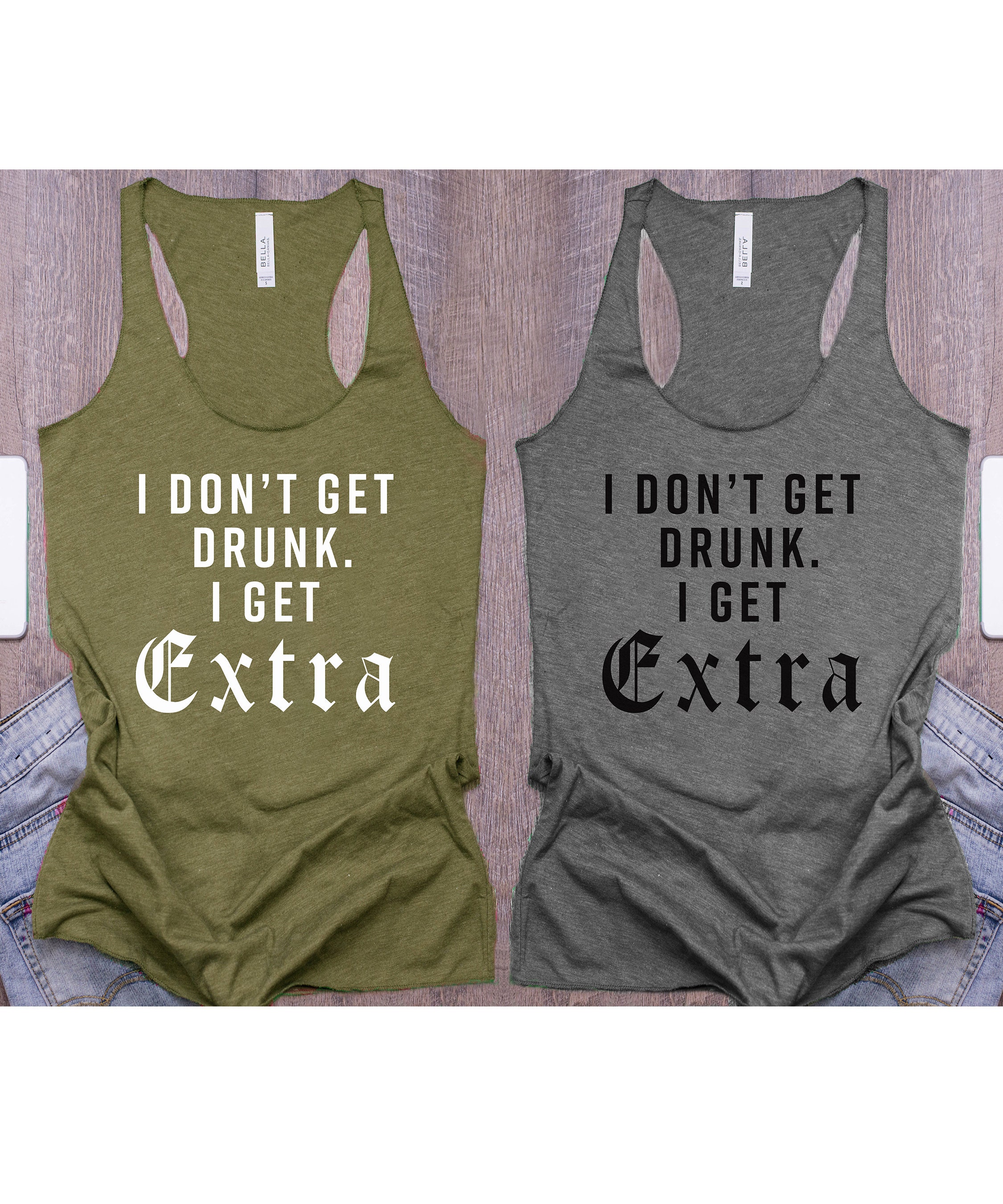 Cinco De Mayo Tank Top Womens - Racerback Tank Top Day I Dont Get Drunk Extra