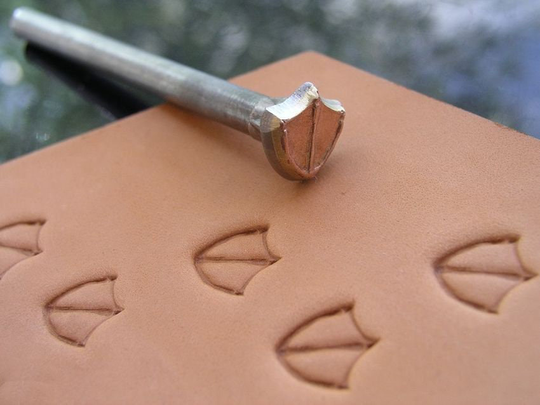 Duck Track Leather Stamp Tool Leatherworking Handmade Craft Printing Decoration Medieval Historical Craftsmanship Larp Fantasy Costume