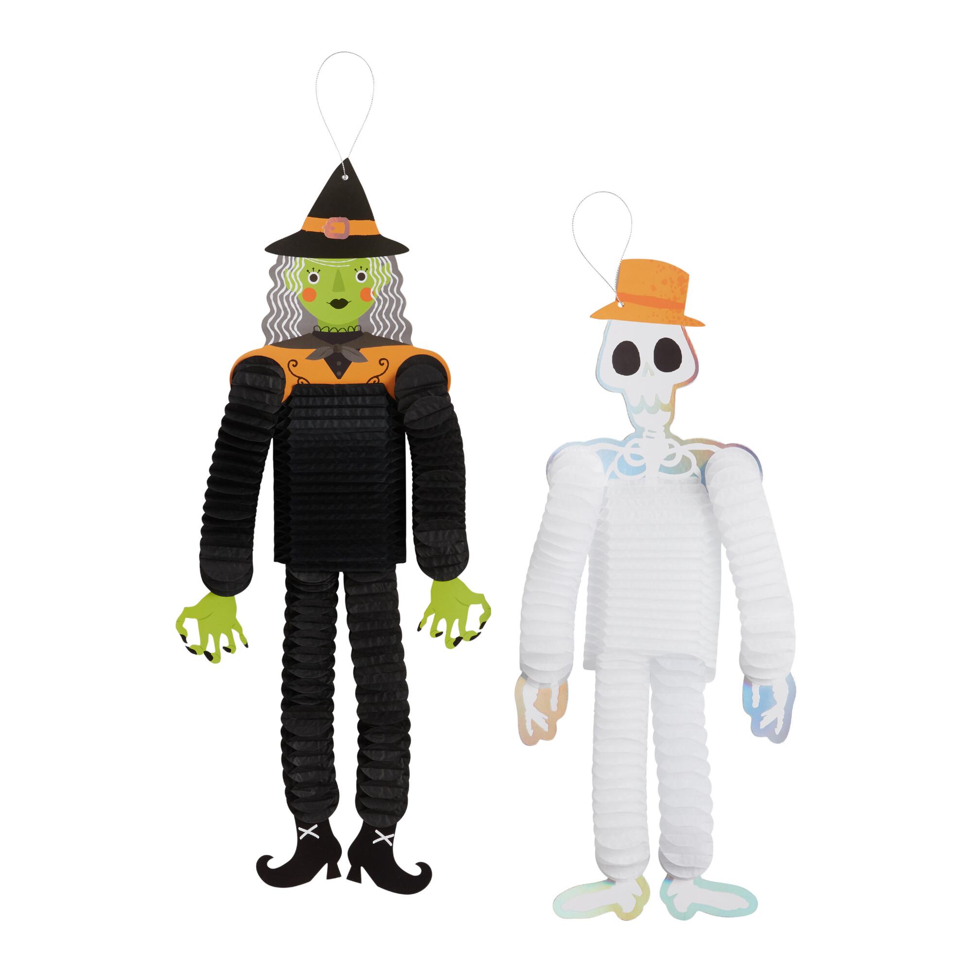 Halloween Tissue Dancers Hanging Decor 2 Pack by World Market