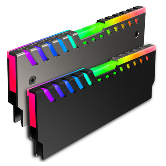 2Pcs Colorful Aluminum RAM Cooling Vest Radiator PC Computer Memory Heatsink