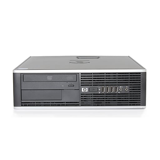 Refurbished HP Elite 800 SFF Desktop, Core 2 Duo 3.0, 8GB, 128GB SSD, DVDRW, Win 10 Home
