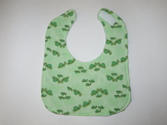 Boy Girl Baby Bibs, Turtle Print Bib, Feeding Bib Trend