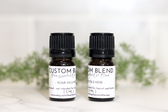 Custom Blend, 5Ml Pure Essential Oils, Create Your Own Diffuser Blend, Personalize, Choose Your Aromatherapy, Home Fragrance