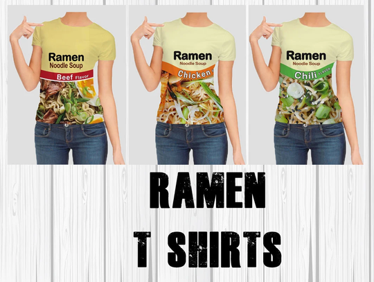 Ramen Noddle Soup T Shirt - Shirt, Lover Gift, Unique Gift, Crazy Noodles Lover Gift, Gift For Foodie, Foodie