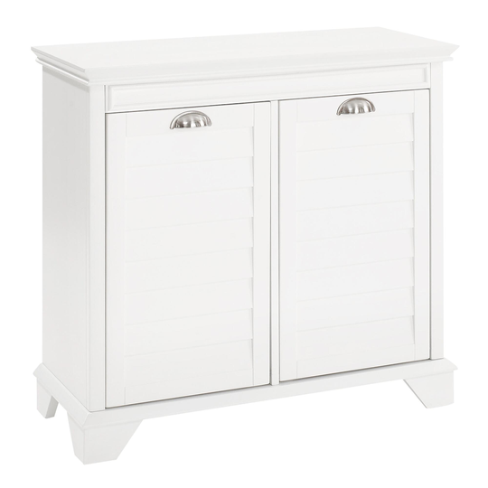 White Wood Maryella Double Hamper by World Market
