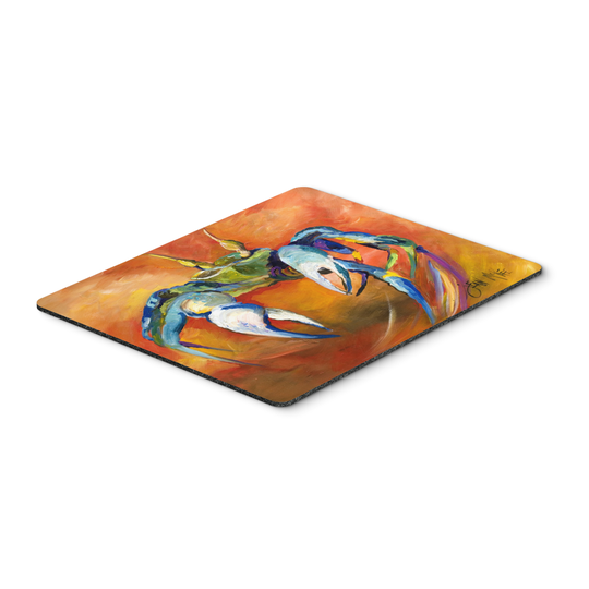 Caroline's Treasures JMK1110MP Blue Crab Mouse Pad, Hot Pad or Trivet, Large, multicolor