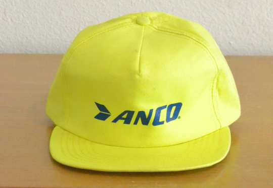 Vintage Anco Neon Yellow Cap | Made in U.s.a