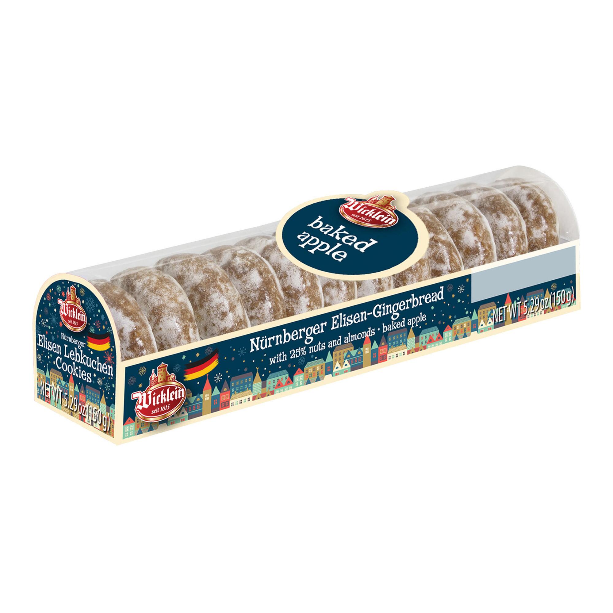 Wicklein Baked Apple Elisen Lebkuchen Gingerbread Cookies by World Market