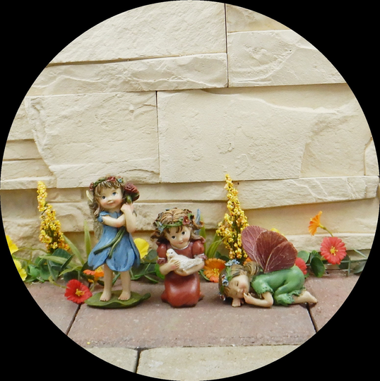 Miniature Garden Flower Child Fairy Set, Miniature, Figurine, Statue, Figurines, Magical Fairies/#55003Mdi