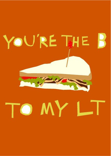 Funny Love Card Greeting Bacon You Silly Heartfelt