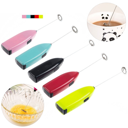 Electric Handheld Frother Coffee Milk Whisk Egg Beater Blender Kitchen Tool