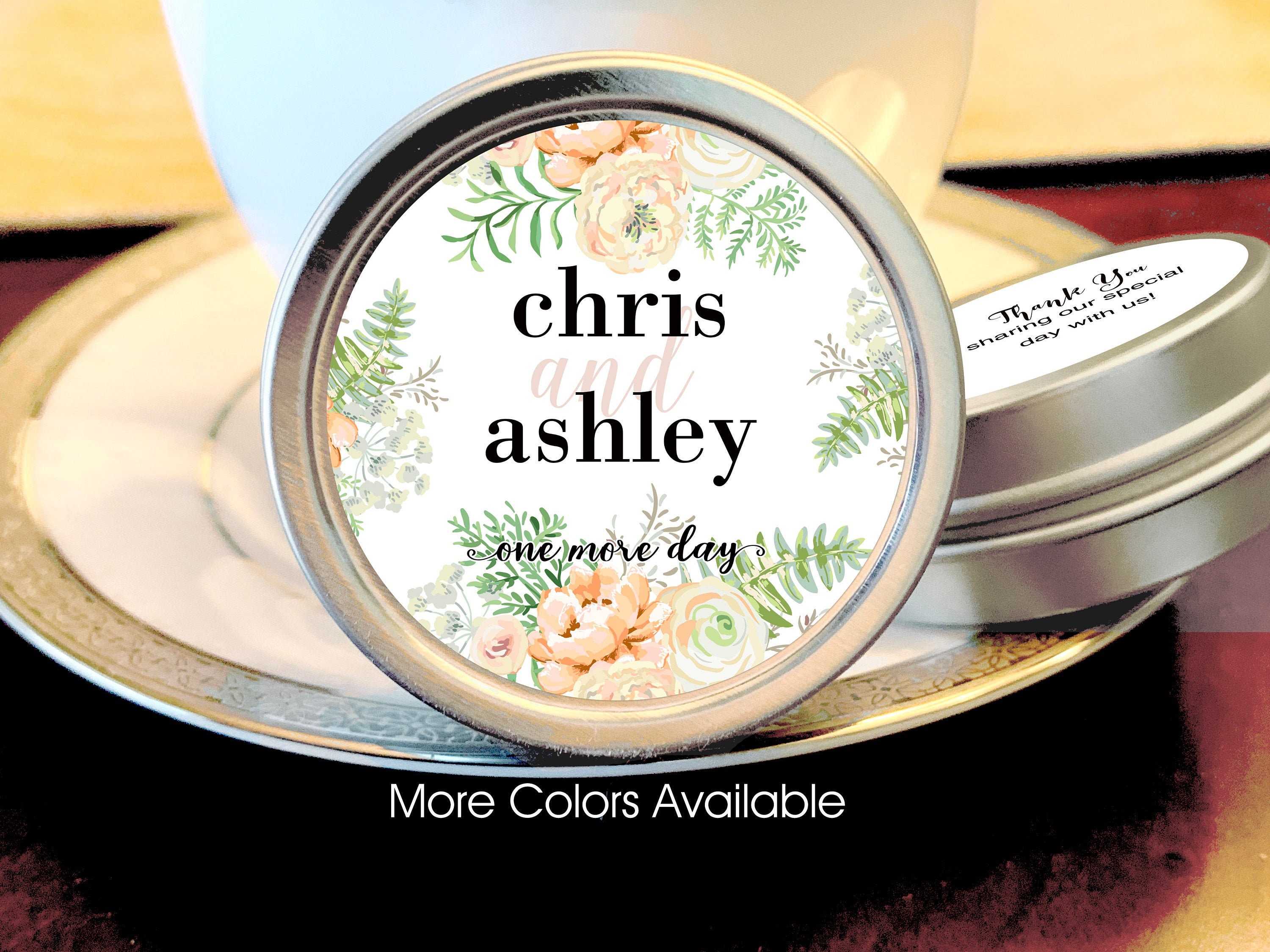 Rehearsal Dinner Favors | Mint Posies Bridal Shower Decor For Guests