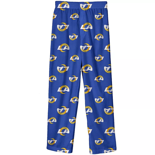 Preschool Royal Los Angeles Rams Team Color Pajama Pants, Kids Unisex, Size: 4, Blue