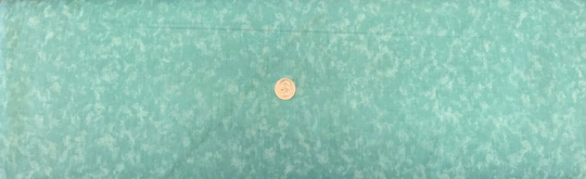 Quilt Backing. Mint Green Blue Blender On 108". Marshall Dry Goods 44395 - Fabric By The Yard