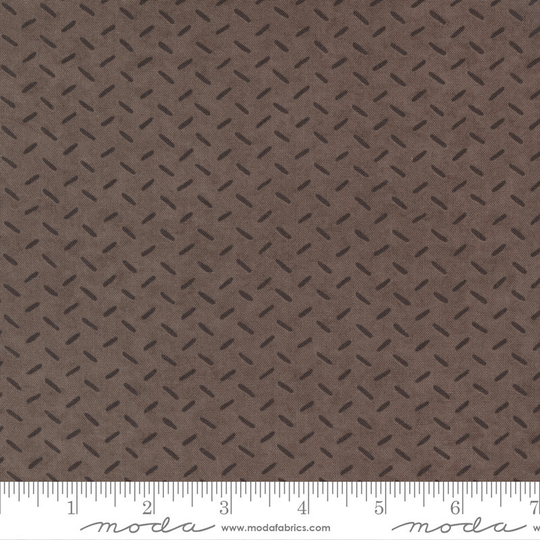 Change Of Seasons 6865-14 Walnut Dashes Blender Geometric By Holly Taylor For Moda