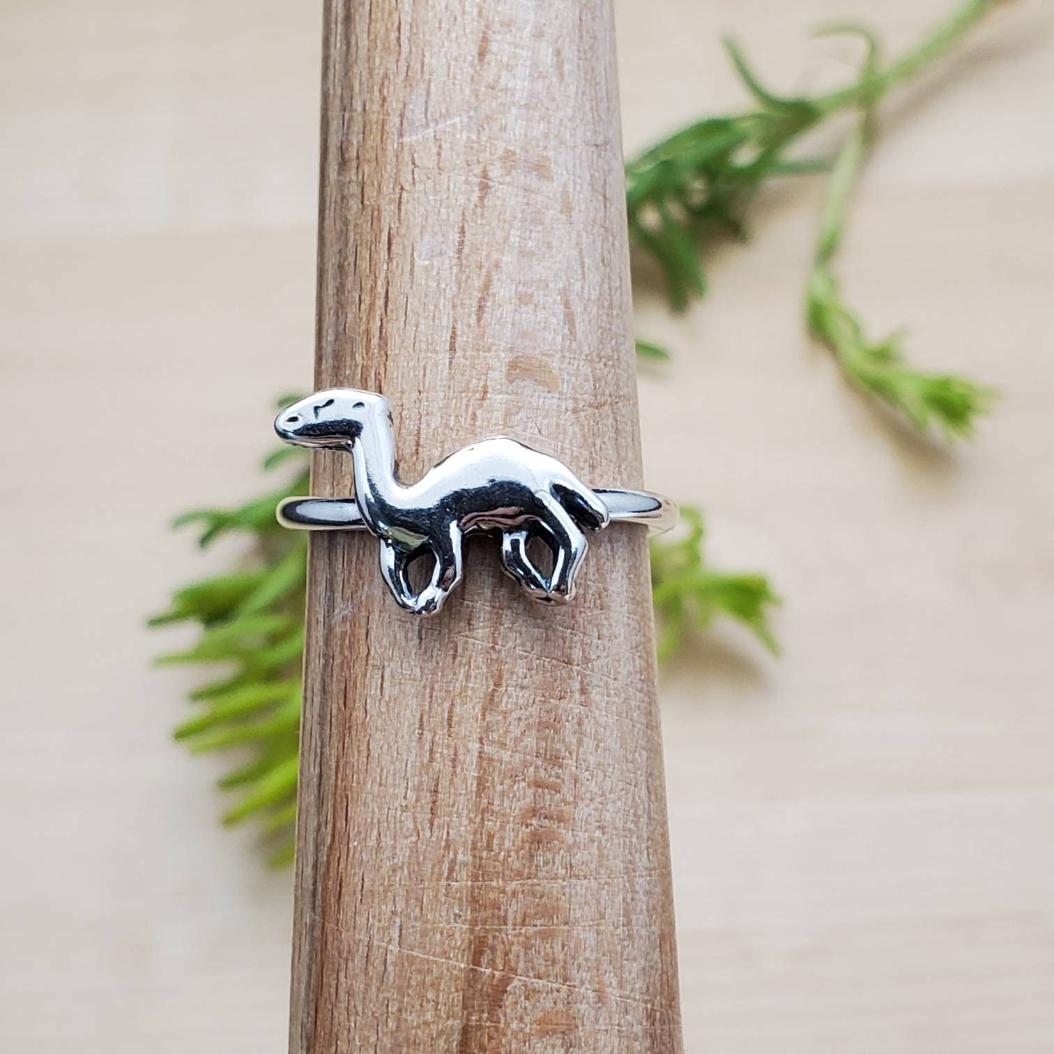 Socute925 Sterling Silver Camel Ring Size 6 - 7 Us | Lady Jewelry On Made in Usa