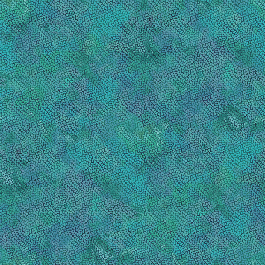 Petal Blender - Teal Passion By Northcott Studios Sold The 1/2 Yard Shipped As Continuous Yardage
