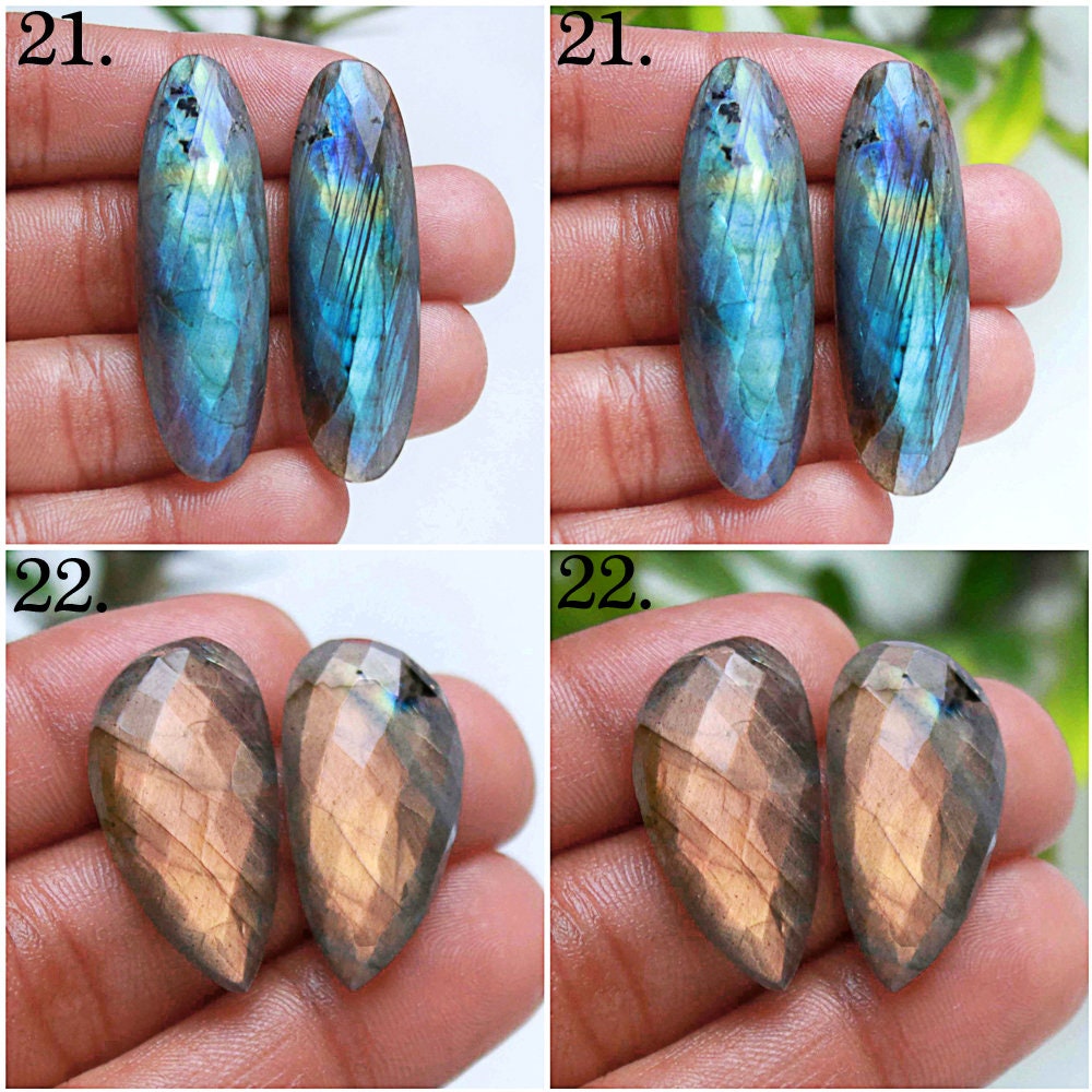 Natural Fire Labradorite Loose Gemstone, Faceted Cut Stones, Labradorite, Gemstone, Rose Labradorite, Labradorite Cabochon