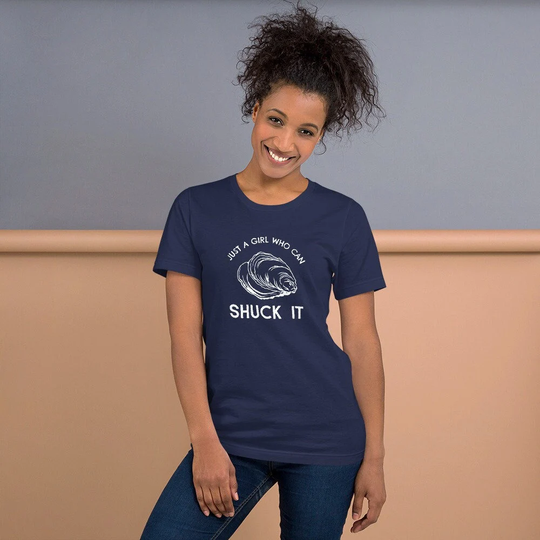 Oyster Tshirt, Lover, Bachelorette Party Shirt, Girls Trip Tshirts, Shuck It, Funny Gift Shucker, Unisex T-Shirt