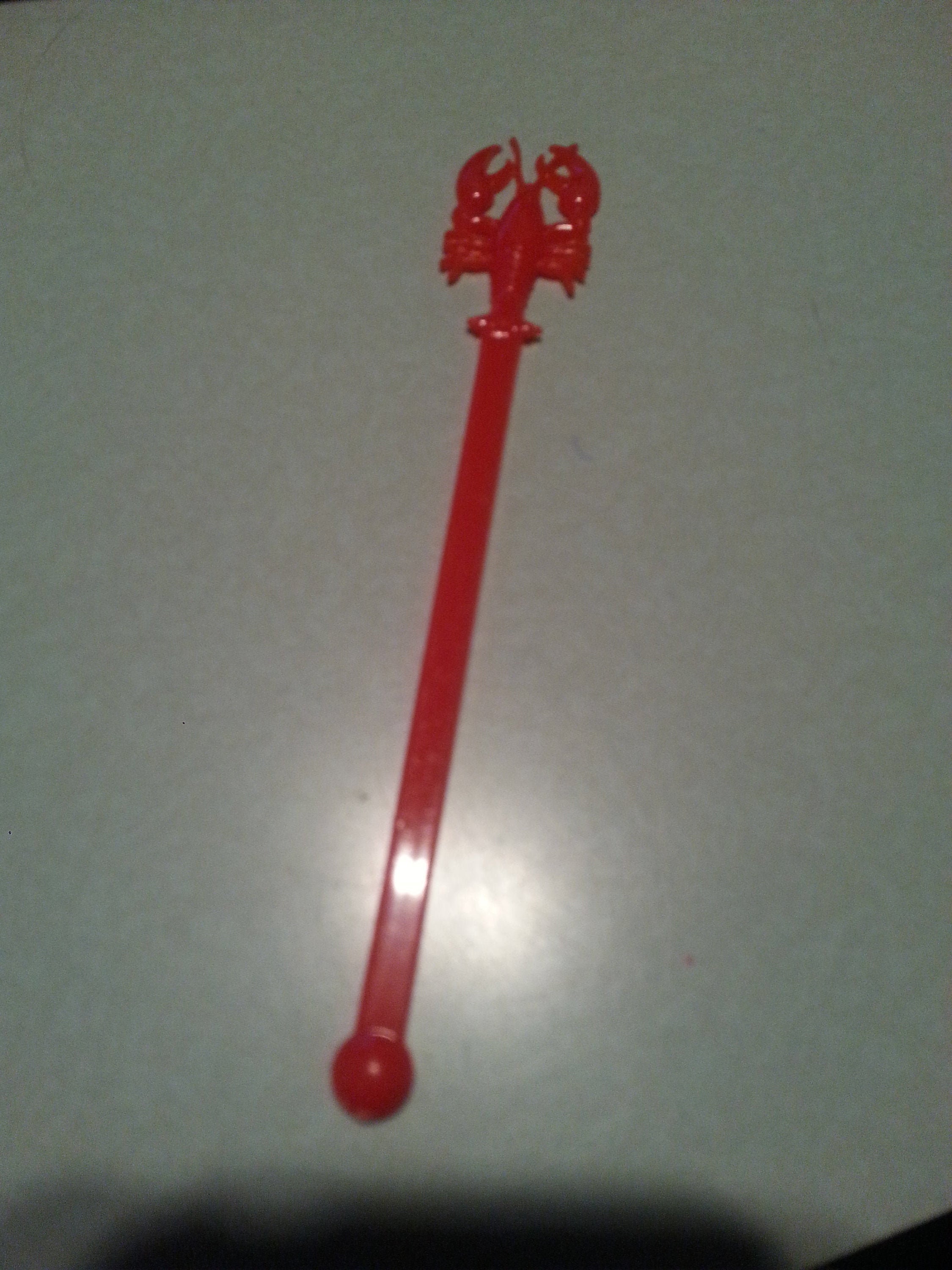 Red Lobster Swizzle Sticks, Seafood Stirrers, Pack Of 10, Stir Sticks, Nautical Drink Barware, Sticks